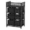 Household Essentials Woven 3 Drawer Chest with Cutout Handles